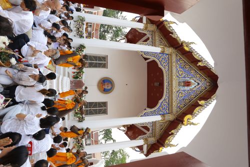 ภาพ No.32426:โครงการธรรมยาตรา เส้นทางพระผู้ปราบมาร ปีที่ 6 ณ วัดโบสถ์บน