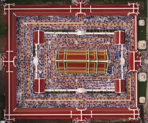 ภาพ No.32406:โครงการธรรมยาตรา เส้นทางพระผู้ปราบมาร ปีที่ 6 ณ วัดโบสถ์บน