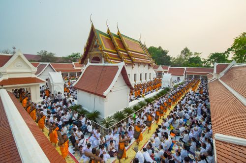 ภาพ No.32543:โครงการธรรมยาตรา เส้นทางพระผู้ปราบมาร ปีที่ 6 ณ วัดโบสถ์บน