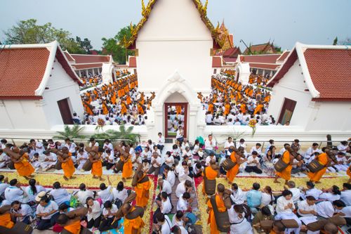 ภาพ No.32545:โครงการธรรมยาตรา เส้นทางพระผู้ปราบมาร ปีที่ 6 ณ วัดโบสถ์บน