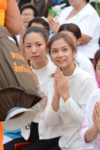 ภาพ No.32586:โครงการธรรมยาตรา เส้นทางพระผู้ปราบมาร ปีที่ 6 ณ วัดโบสถ์บน