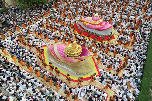 ภาพ No.32494:โครงการธรรมยาตรา เส้นทางพระผู้ปราบมาร ปีที่ 6 ณ วัดโบสถ์บน