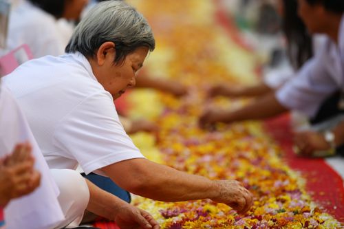 ภาพ No.32508:โครงการธรรมยาตรา เส้นทางพระผู้ปราบมาร ปีที่ 6 ณ วัดโบสถ์บน