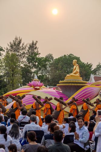 ภาพ No.32479:โครงการธรรมยาตรา เส้นทางพระผู้ปราบมาร ปีที่ 6 ณ วัดโบสถ์บน