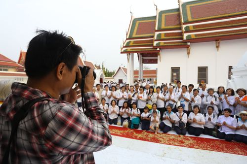 ภาพ No.32429:โครงการธรรมยาตรา เส้นทางพระผู้ปราบมาร ปีที่ 6 ณ วัดโบสถ์บน