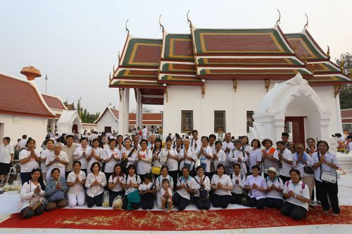 ภาพ No.32432:โครงการธรรมยาตรา เส้นทางพระผู้ปราบมาร ปีที่ 6 ณ วัดโบสถ์บน