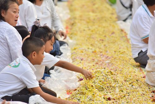 ภาพ No.32576:โครงการธรรมยาตรา เส้นทางพระผู้ปราบมาร ปีที่ 6 ณ วัดโบสถ์บน