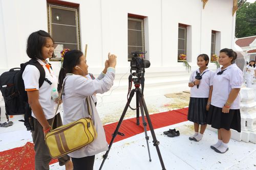 ภาพ No.32430:โครงการธรรมยาตรา เส้นทางพระผู้ปราบมาร ปีที่ 6 ณ วัดโบสถ์บน