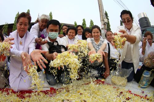 ภาพ No.32573:โครงการธรรมยาตรา เส้นทางพระผู้ปราบมาร ปีที่ 6 ณ วัดโบสถ์บน