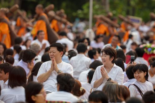 ภาพ No.32488:โครงการธรรมยาตรา เส้นทางพระผู้ปราบมาร ปีที่ 6 ณ วัดโบสถ์บน