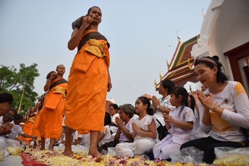 ภาพ No.32639:โครงการธรรมยาตรา เส้นทางพระผู้ปราบมาร ปีที่ 6 ณ วัดโบสถ์บน