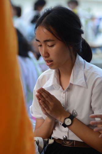 ภาพ No.32596:โครงการธรรมยาตรา เส้นทางพระผู้ปราบมาร ปีที่ 6 ณ วัดโบสถ์บน