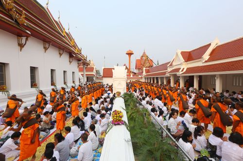ภาพ No.32517:โครงการธรรมยาตรา เส้นทางพระผู้ปราบมาร ปีที่ 6 ณ วัดโบสถ์บน