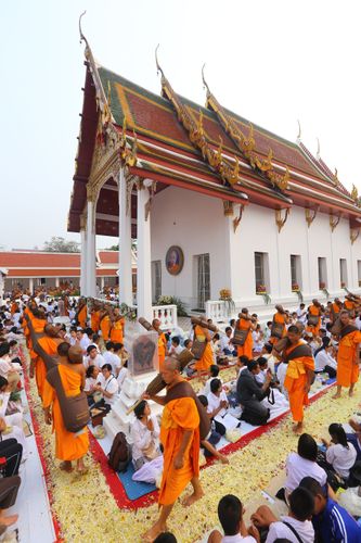 ภาพ No.32519:โครงการธรรมยาตรา เส้นทางพระผู้ปราบมาร ปีที่ 6 ณ วัดโบสถ์บน