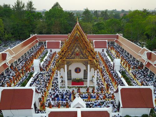 ภาพ No.32500:โครงการธรรมยาตรา เส้นทางพระผู้ปราบมาร ปีที่ 6 ณ วัดโบสถ์บน