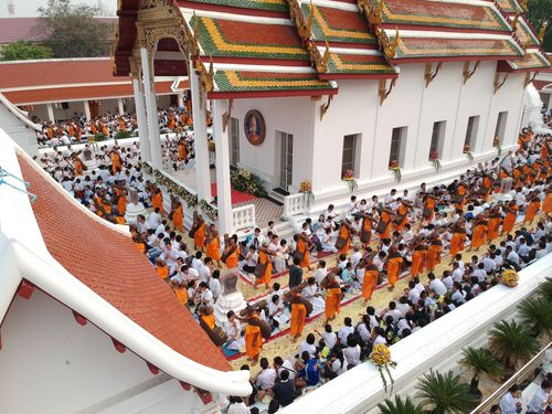 ภาพ No.32577:โครงการธรรมยาตรา เส้นทางพระผู้ปราบมาร ปีที่ 6 ณ วัดโบสถ์บน