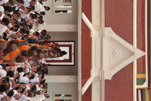 ภาพ No.32437:โครงการธรรมยาตรา เส้นทางพระผู้ปราบมาร ปีที่ 6 ณ วัดโบสถ์บน