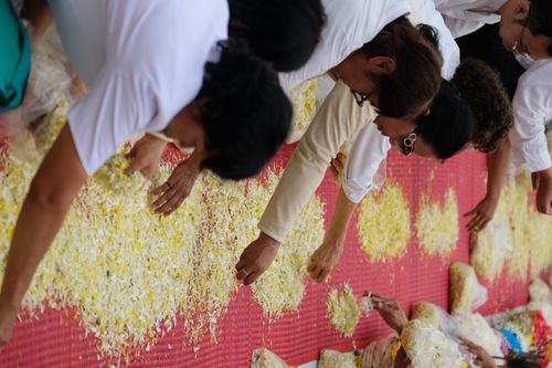 ภาพ No.32604:โครงการธรรมยาตรา เส้นทางพระผู้ปราบมาร ปีที่ 6 ณ วัดโบสถ์บน