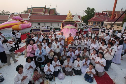 ภาพ No.32490:โครงการธรรมยาตรา เส้นทางพระผู้ปราบมาร ปีที่ 6 ณ วัดโบสถ์บน