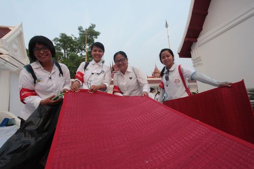 ภาพ No.32439:โครงการธรรมยาตรา เส้นทางพระผู้ปราบมาร ปีที่ 6 ณ วัดโบสถ์บน