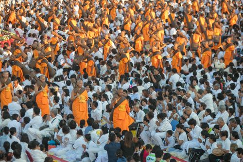 ภาพ No.32660:โครงการธรรมยาตรา เส้นทางพระผู้ปราบมาร ปีที่ 6 ณ อนุสรณ์สถานบางปลา