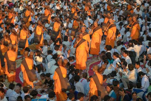 ภาพ No.32658:โครงการธรรมยาตรา เส้นทางพระผู้ปราบมาร ปีที่ 6 ณ อนุสรณ์สถานบางปลา