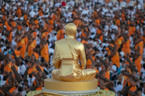 ภาพ No.32665:โครงการธรรมยาตรา เส้นทางพระผู้ปราบมาร ปีที่ 6 ณ อนุสรณ์สถานบางปลา