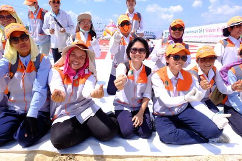 ภาพ No.32667:โครงการธรรมยาตรา เส้นทางพระผู้ปราบมาร ปีที่ 6 ณ อนุสรณ์สถานบางปลา