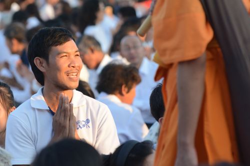ภาพ No.32766:โครงการธรรมยาตรา เส้นทางพระผู้ปราบมาร ปีที่ 6 ณ อนุสรณ์สถานบางปลา