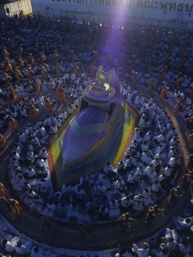 ภาพ No.32714:โครงการธรรมยาตรา เส้นทางพระผู้ปราบมาร ปีที่ 6 ณ อนุสรณ์สถานบางปลา