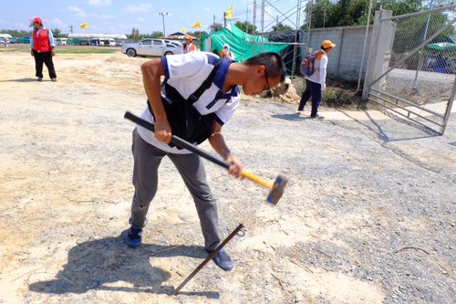 ภาพ No.32676:โครงการธรรมยาตรา เส้นทางพระผู้ปราบมาร ปีที่ 6 ณ อนุสรณ์สถานบางปลา