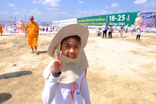 ภาพ No.32680:โครงการธรรมยาตรา เส้นทางพระผู้ปราบมาร ปีที่ 6 ณ อนุสรณ์สถานบางปลา