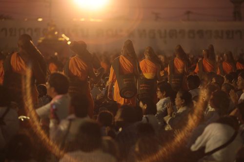ภาพ No.32650:โครงการธรรมยาตรา เส้นทางพระผู้ปราบมาร ปีที่ 6 ณ อนุสรณ์สถานบางปลา