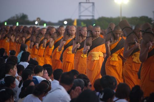 ภาพ No.32772:โครงการธรรมยาตรา เส้นทางพระผู้ปราบมาร ปีที่ 6 ณ อนุสรณ์สถานบางปลา