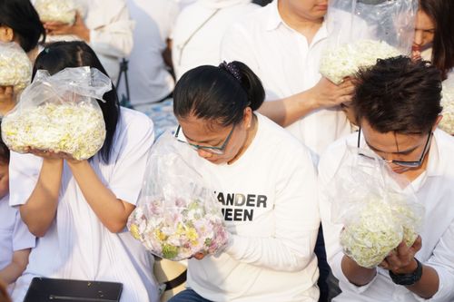 ภาพ No.32862:โครงการธรรมยาตรา เส้นทางพระผู้ปราบมาร ปีที่ 6 ณ อนุสรณ์สถานคลองบางนางแท่น