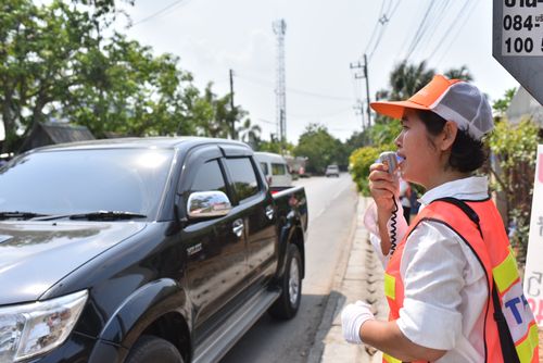 ภาพ No.32898:โครงการธรรมยาตรา เส้นทางพระผู้ปราบมาร ปีที่ 6 ณ อนุสรณ์สถานคลองบางนางแท่น