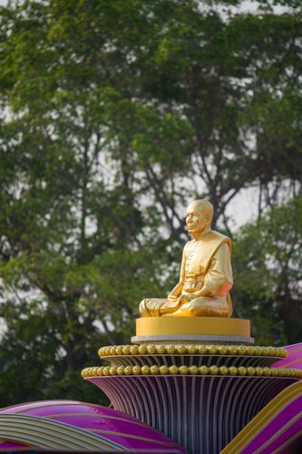 ภาพ No.32874:โครงการธรรมยาตรา เส้นทางพระผู้ปราบมาร ปีที่ 6 ณ อนุสรณ์สถานคลองบางนางแท่น