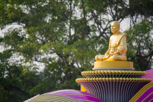 ภาพ No.32873:โครงการธรรมยาตรา เส้นทางพระผู้ปราบมาร ปีที่ 6 ณ อนุสรณ์สถานคลองบางนางแท่น