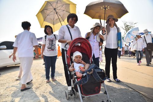 ภาพ No.32908:โครงการธรรมยาตรา เส้นทางพระผู้ปราบมาร ปีที่ 6 ณ อนุสรณ์สถานคลองบางนางแท่น