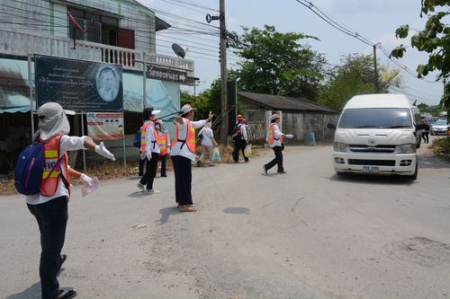 ภาพ No.32988:โครงการธรรมยาตรา เส้นทางพระผู้ปราบมาร ปีที่ 6 ณ อนุสรณ์สถานคลองบางนางแท่น