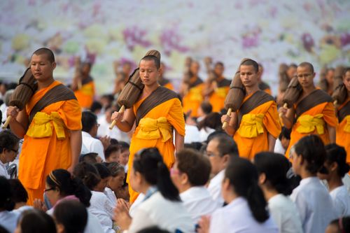ภาพ No.32891:โครงการธรรมยาตรา เส้นทางพระผู้ปราบมาร ปีที่ 6 ณ อนุสรณ์สถานคลองบางนางแท่น