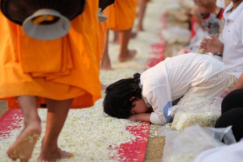 ภาพ No.32798:โครงการธรรมยาตรา เส้นทางพระผู้ปราบมาร ปีที่ 6 ณ อนุสรณ์สถานคลองบางนางแท่น