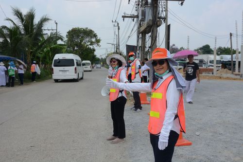 ภาพ No.32991:โครงการธรรมยาตรา เส้นทางพระผู้ปราบมาร ปีที่ 6 ณ อนุสรณ์สถานคลองบางนางแท่น