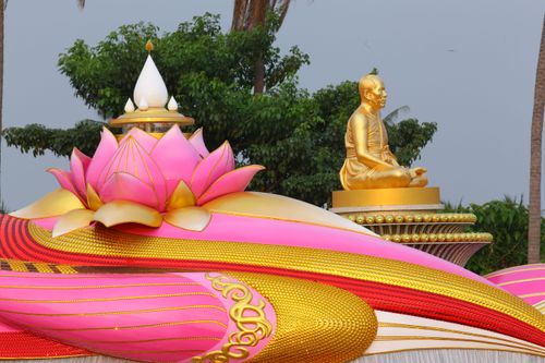 ภาพ No.32864:โครงการธรรมยาตรา เส้นทางพระผู้ปราบมาร ปีที่ 6 ณ อนุสรณ์สถานคลองบางนางแท่น