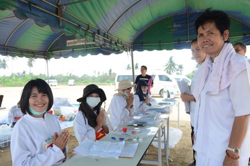 ภาพ No.32992:โครงการธรรมยาตรา เส้นทางพระผู้ปราบมาร ปีที่ 6 ณ อนุสรณ์สถานคลองบางนางแท่น