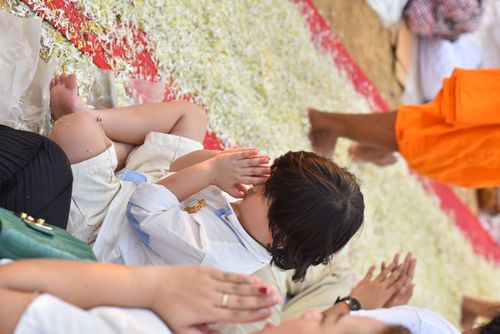 ภาพ No.32937:โครงการธรรมยาตรา เส้นทางพระผู้ปราบมาร ปีที่ 6 ณ อนุสรณ์สถานคลองบางนางแท่น