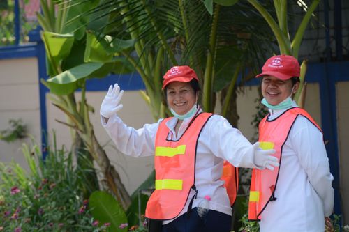 ภาพ No.32994:โครงการธรรมยาตรา เส้นทางพระผู้ปราบมาร ปีที่ 6 ณ อนุสรณ์สถานคลองบางนางแท่น