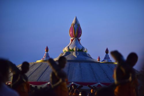 ภาพ No.32943:โครงการธรรมยาตรา เส้นทางพระผู้ปราบมาร ปีที่ 6 ณ อนุสรณ์สถานคลองบางนางแท่น