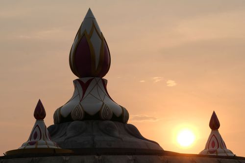 ภาพ No.32807:โครงการธรรมยาตรา เส้นทางพระผู้ปราบมาร ปีที่ 6 ณ อนุสรณ์สถานคลองบางนางแท่น