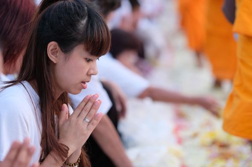 ภาพ No.32813:โครงการธรรมยาตรา เส้นทางพระผู้ปราบมาร ปีที่ 6 ณ อนุสรณ์สถานคลองบางนางแท่น